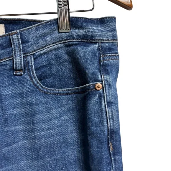 Loft Outlet Boyfriend Jeans Medium Wash Button Fly Denim Pants Womens 4 #144 - Picture 5 of 9
